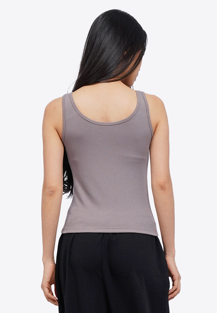 Sleeveless Textured Bra Top