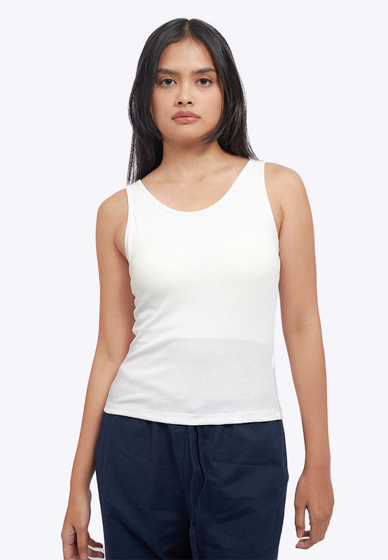 Round Neck Fitted Bra Top