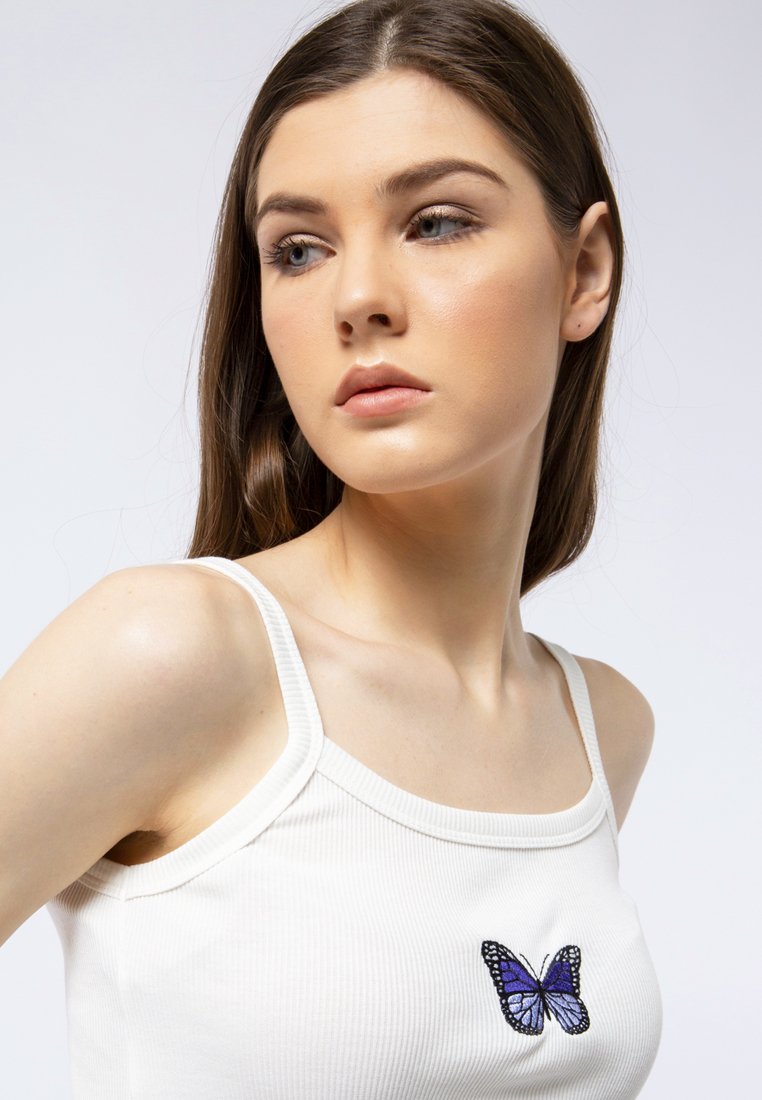 Strappy Rib Tank Top