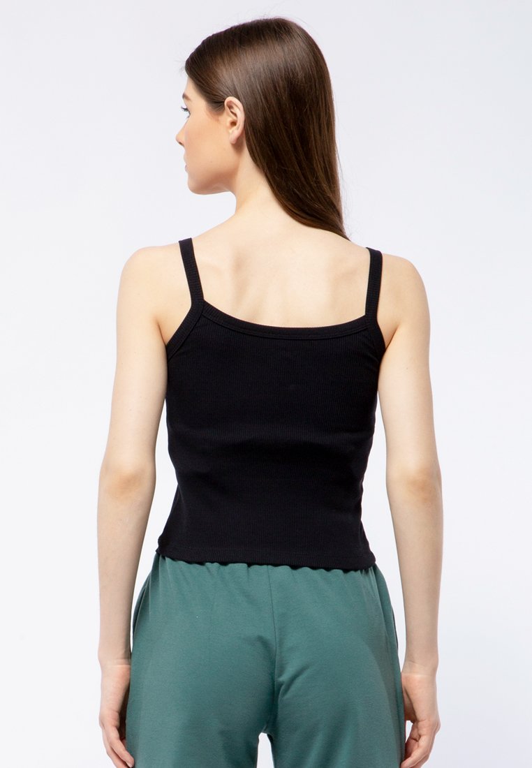 Strappy Rib Tank Top