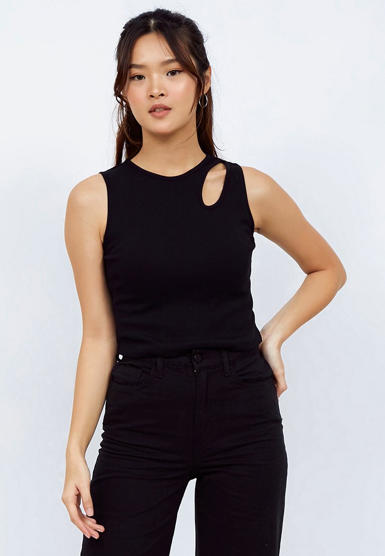 Tank Top with Cut Out Detail