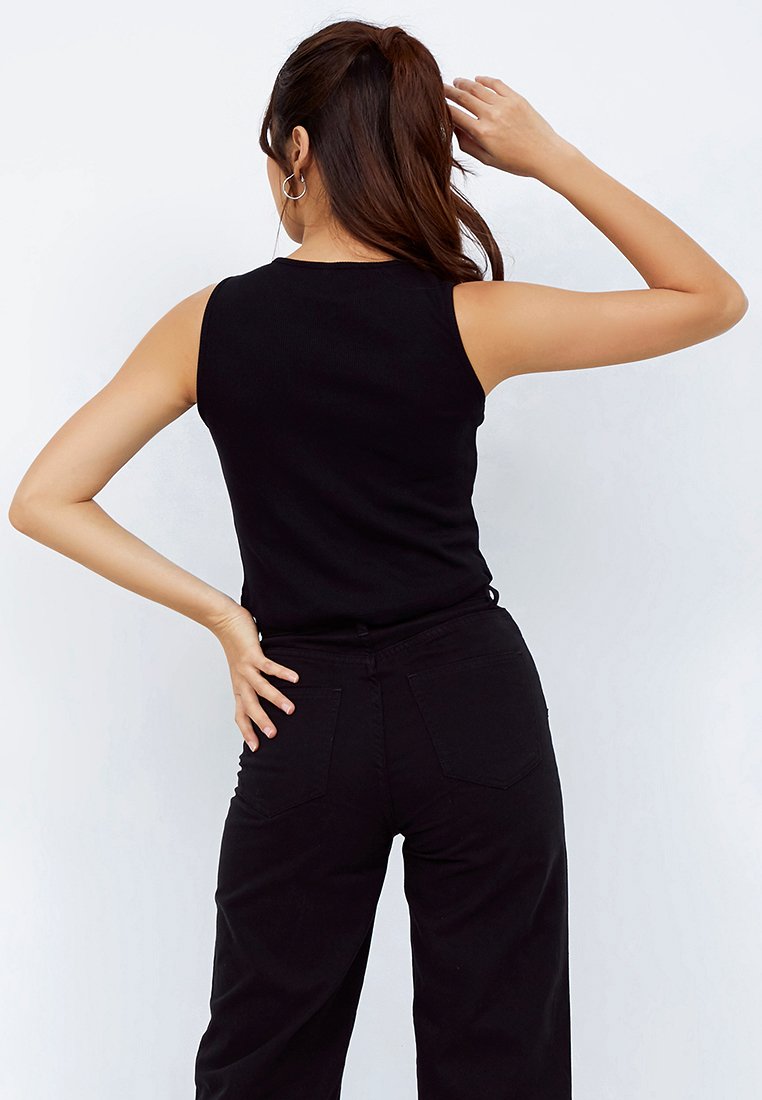Tank Top with Cut Out Detail