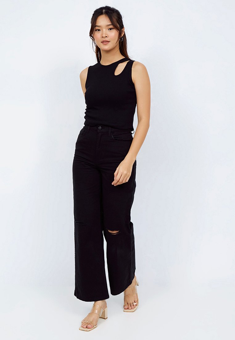 Tank Top with Cut Out Detail