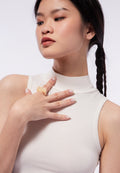 High Neck Sleeveless Top
