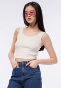 Crop Textured Tank Top