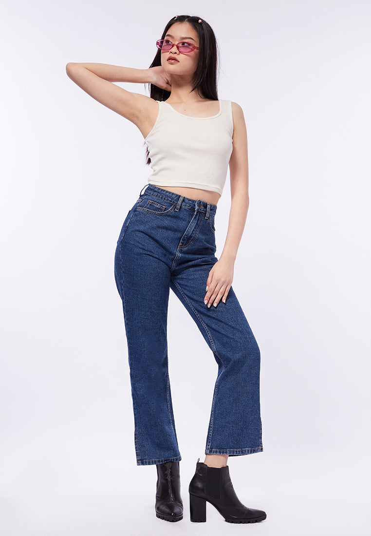 Crop Textured Tank Top