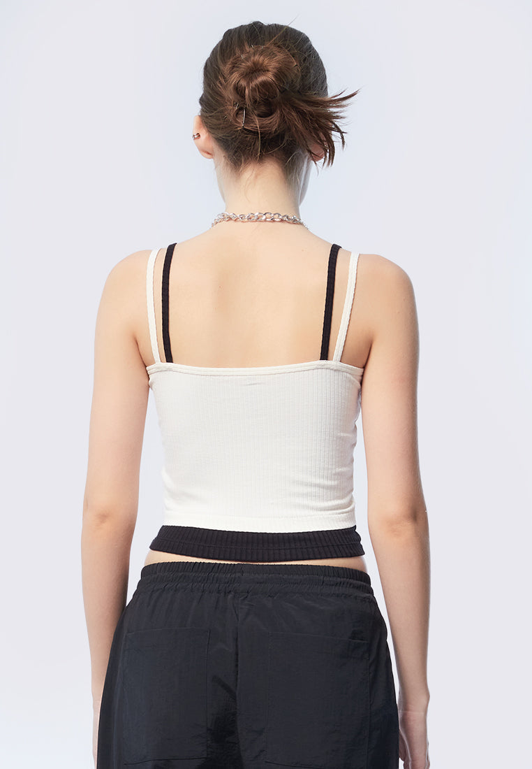 Layered Crop Tank Top