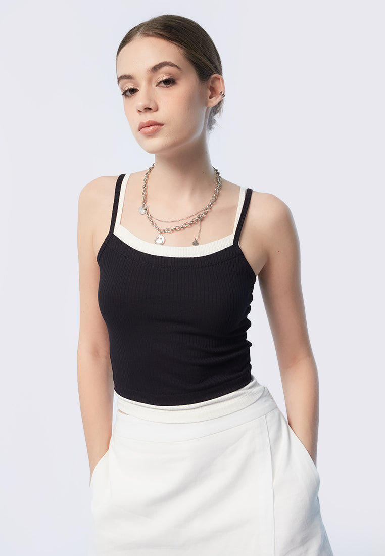 Layered Crop Tank Top