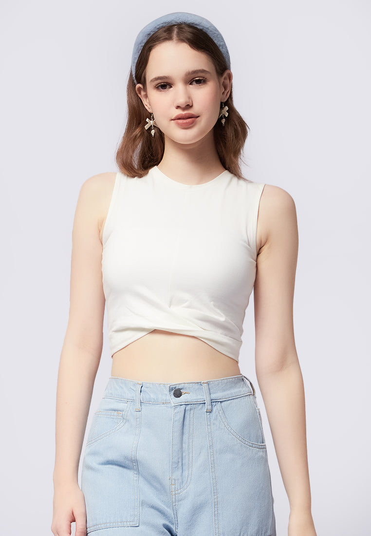 Twisted Sleeveless Top