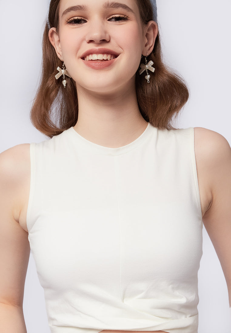 Twisted Sleeveless Top