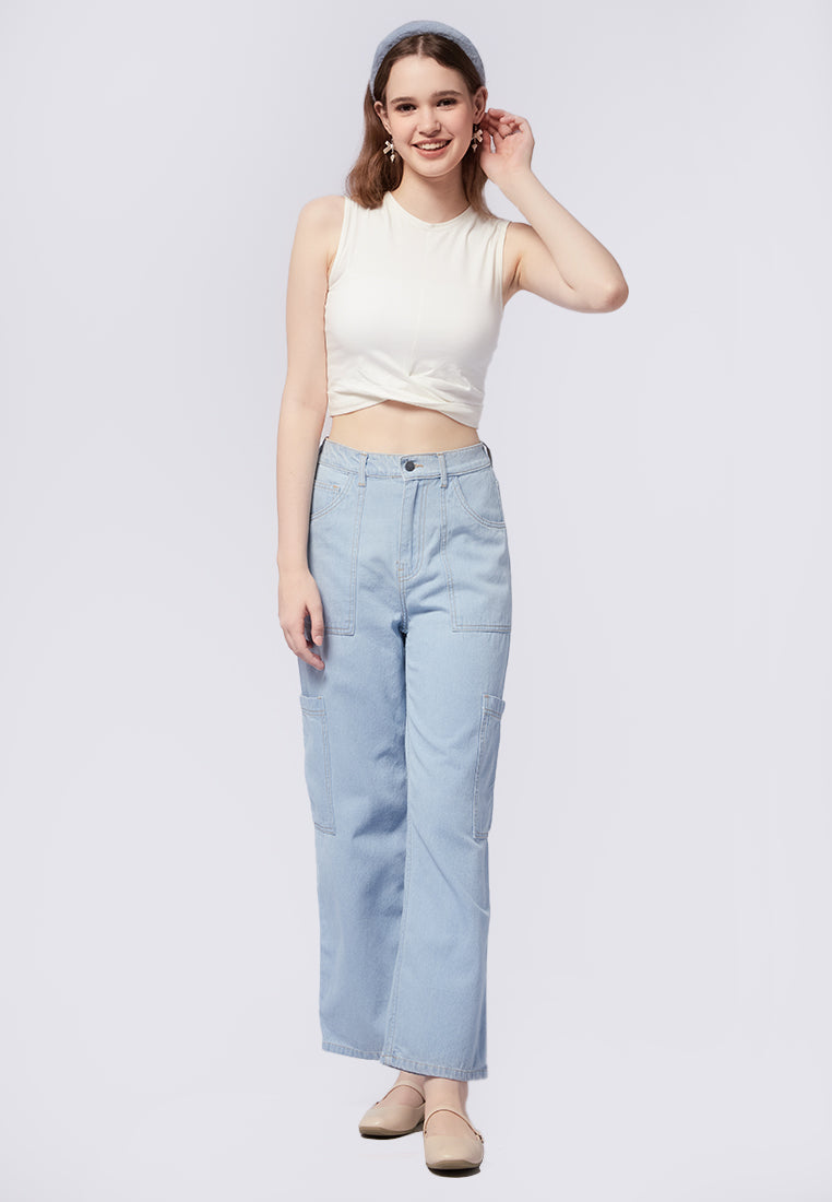 Twisted Sleeveless Top