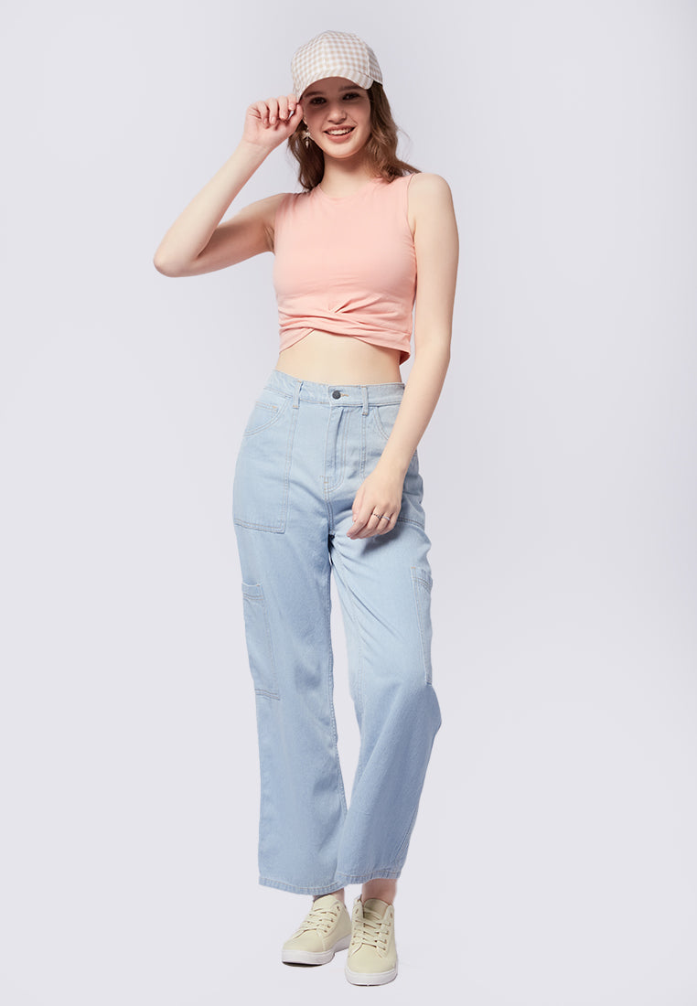 Twisted Sleeveless Top