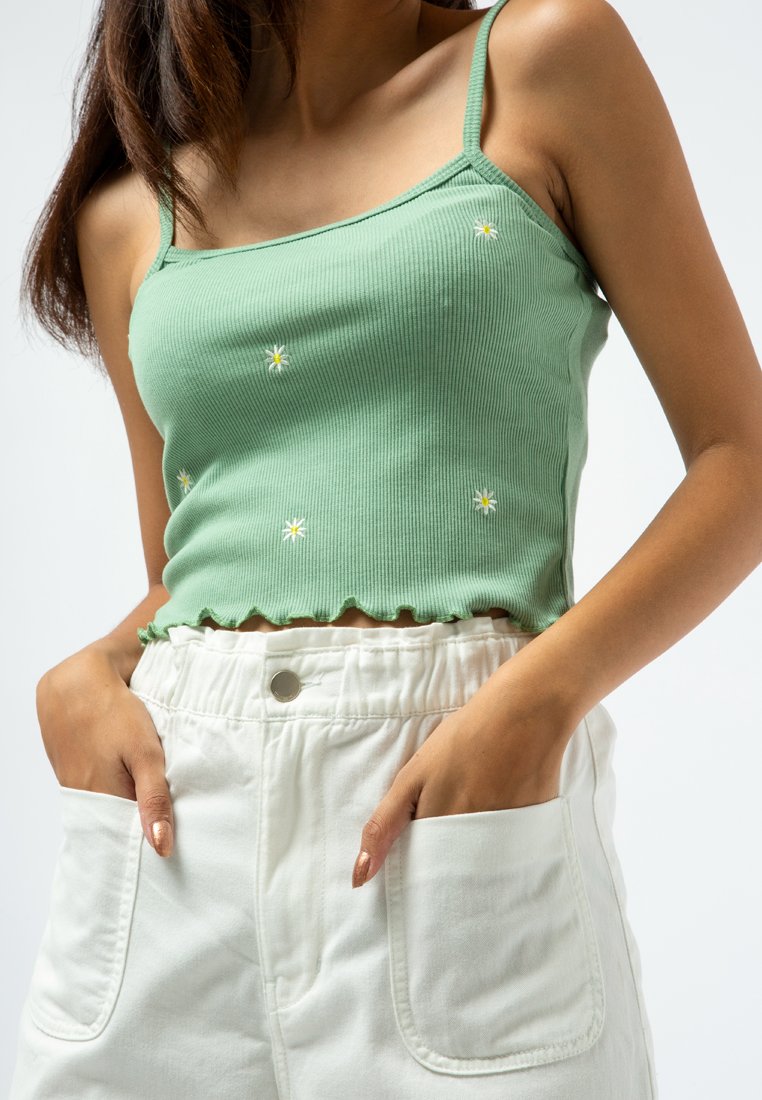 Embroidery Tank Top