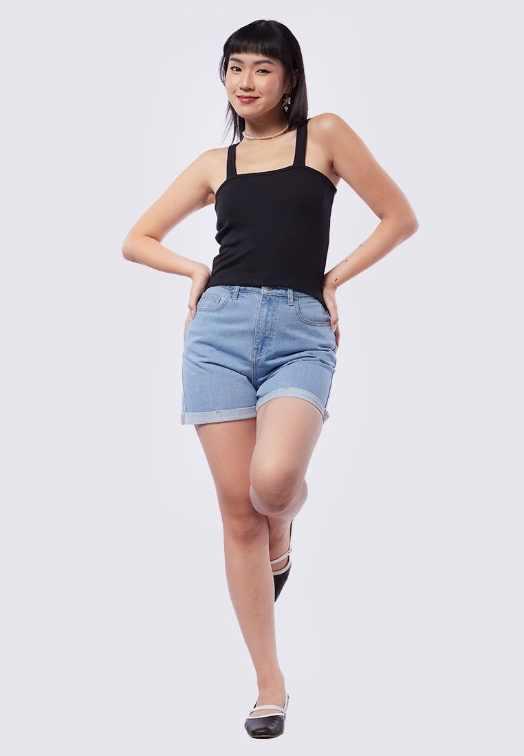 Square Neck Rib Tanktop