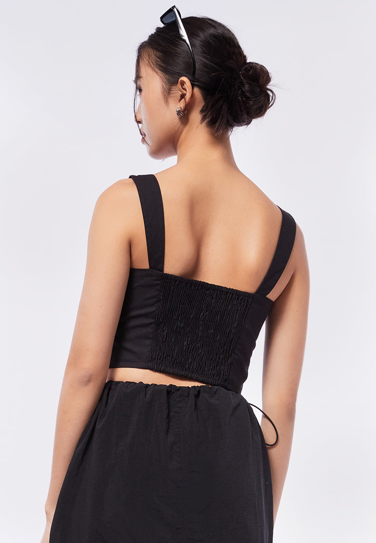 Cut Out Corset Top