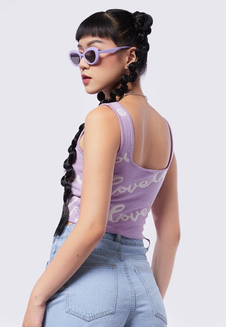 Printed Knit Tanktop