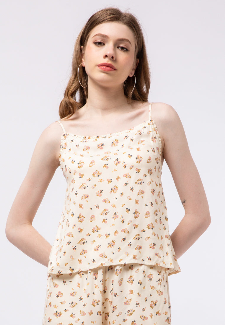 Floral Print Tank Top