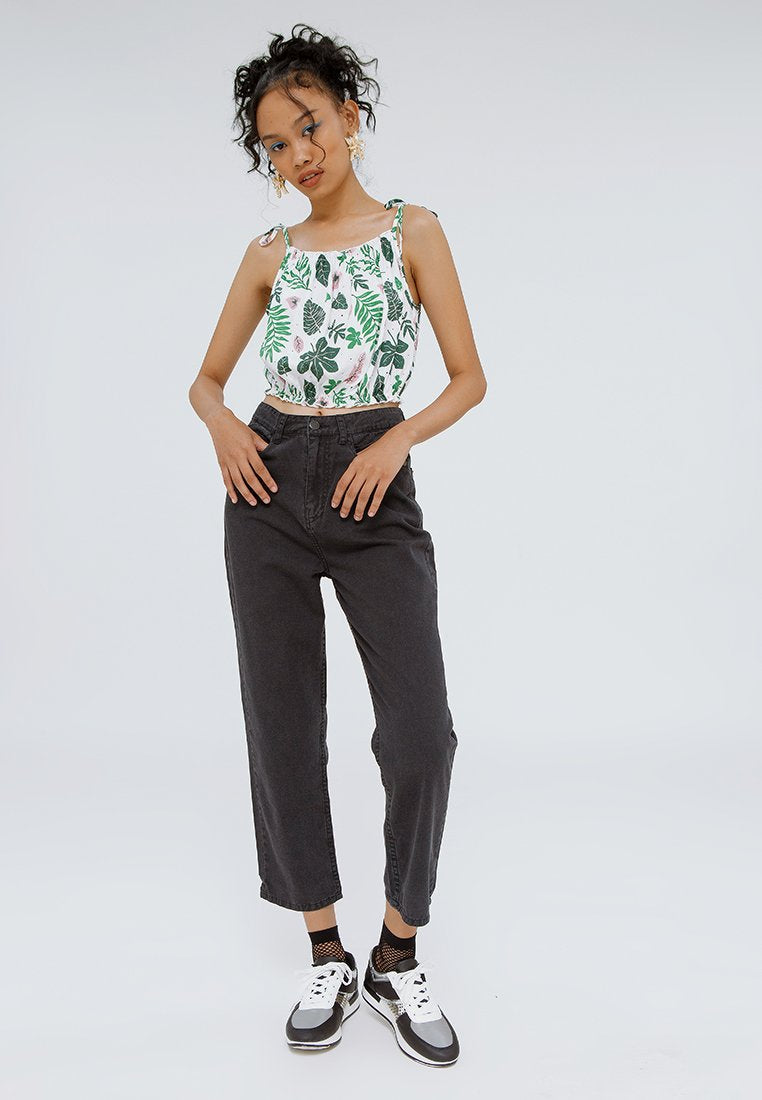 Crop Strappy Tank Top