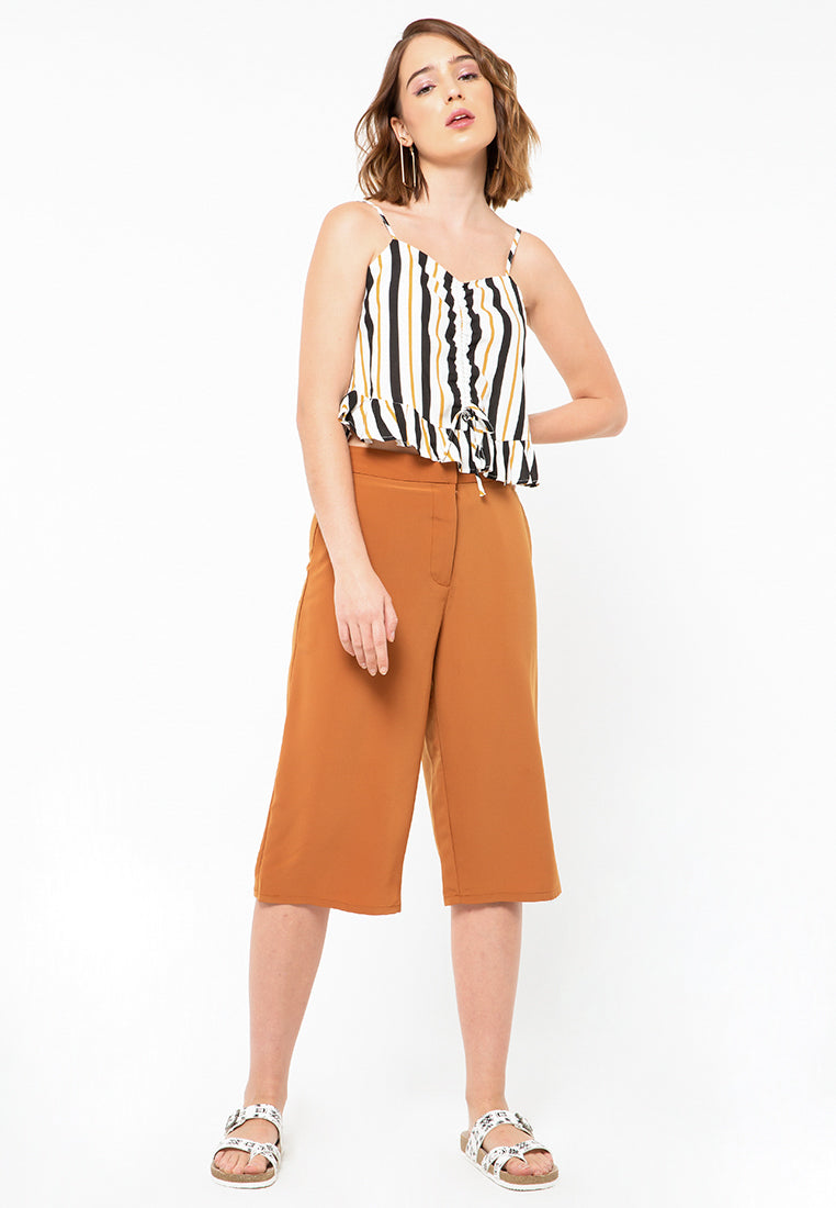 Ruched Tanktop Stripes