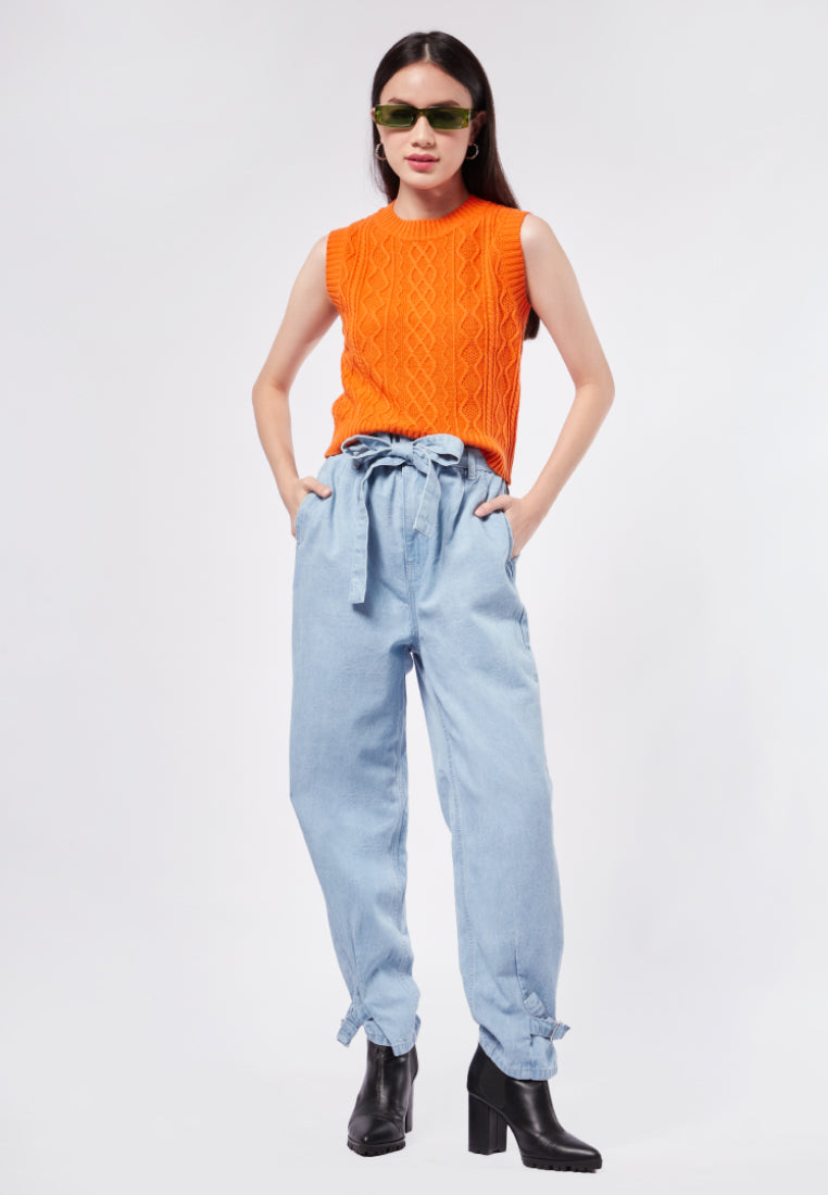 Chunky Cable Knit Top
