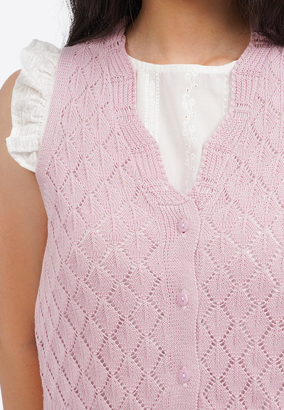 Knitted Crop Vest