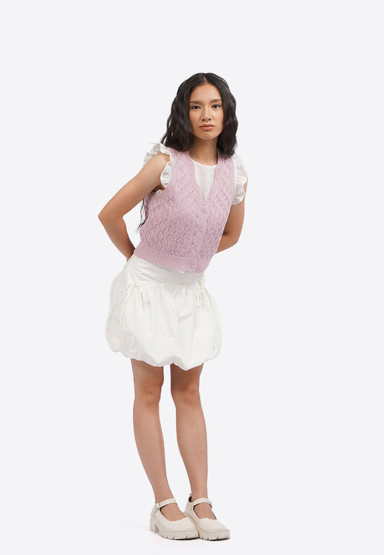 Knitted Crop Vest