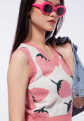 Pattern Knit Vest