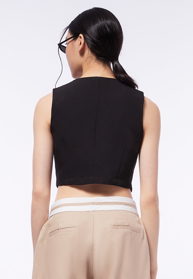 Cropped Waistcoat