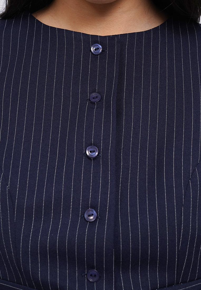 Round Neck Fitted Vest