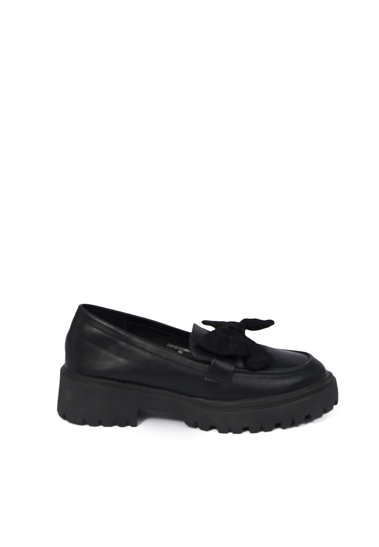 Black Chunky Loafers