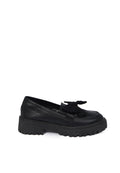 Black Chunky Loafers