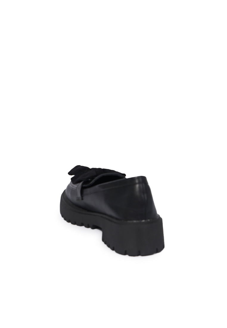 Black Chunky Loafers