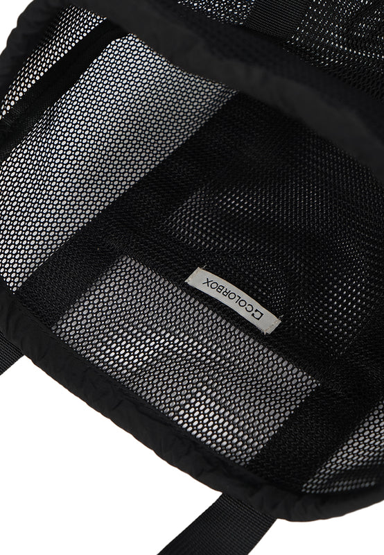 Black Net Tote Bag