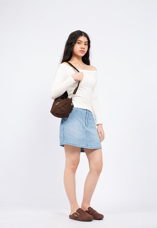 Dark Brown Sling Bag