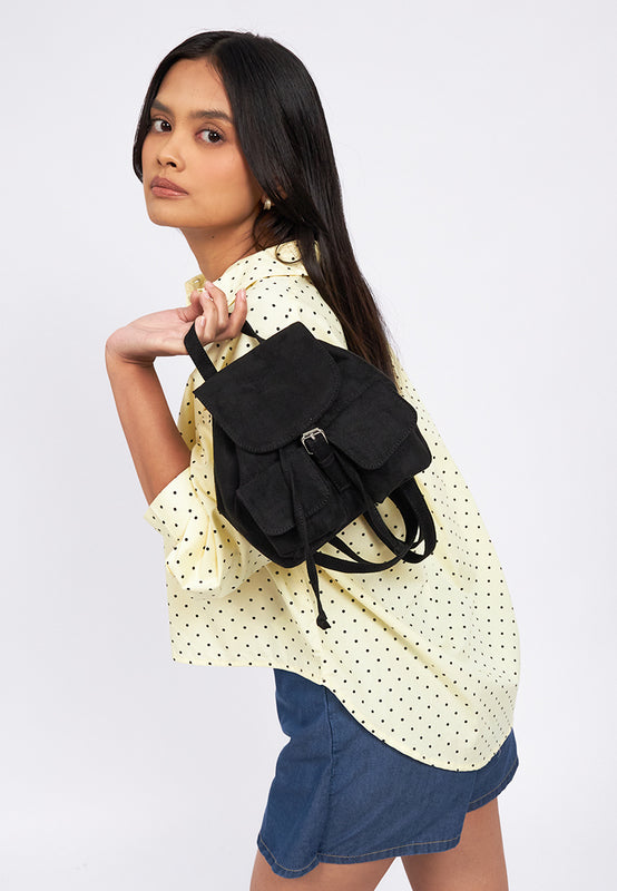 Mini Backpack Black