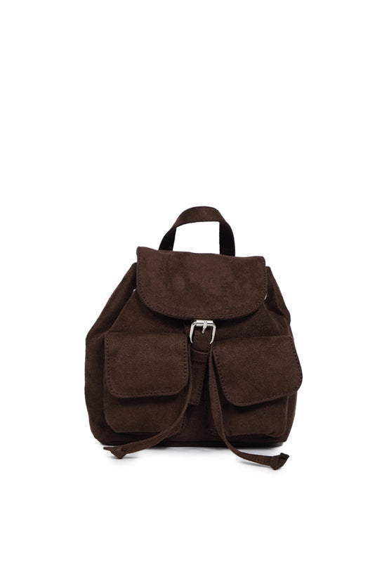 Mini Backpack Dark Brown