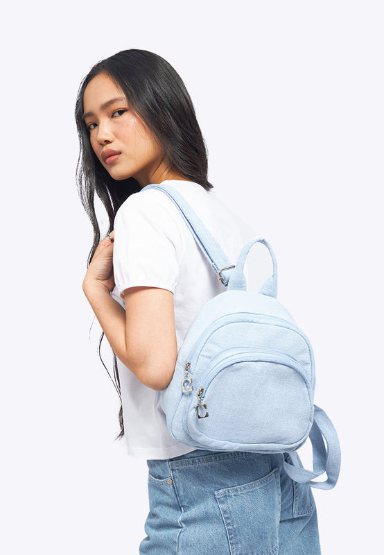 Mini Backpack Light Blue