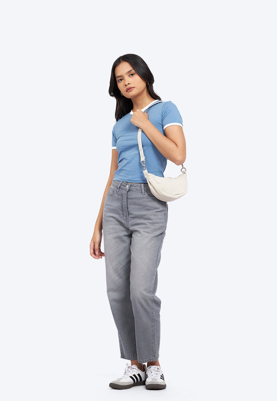 Cream Sling Bag
