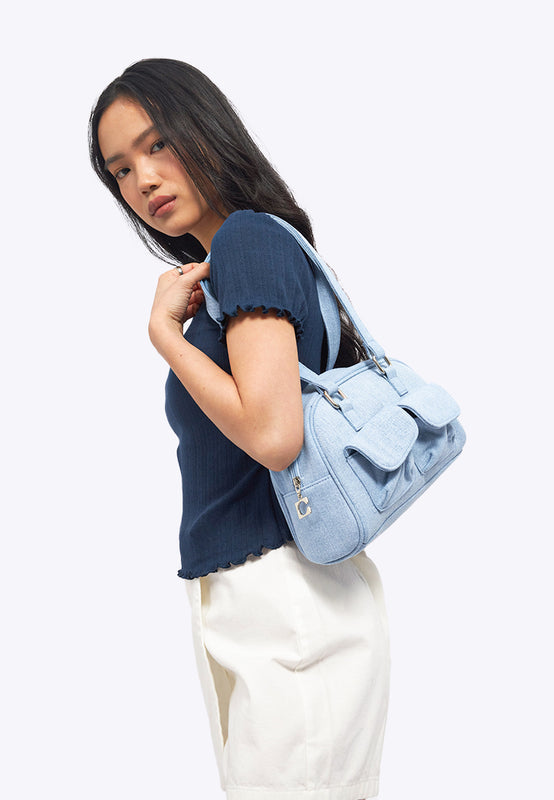 Light Blue Shoulder Bag