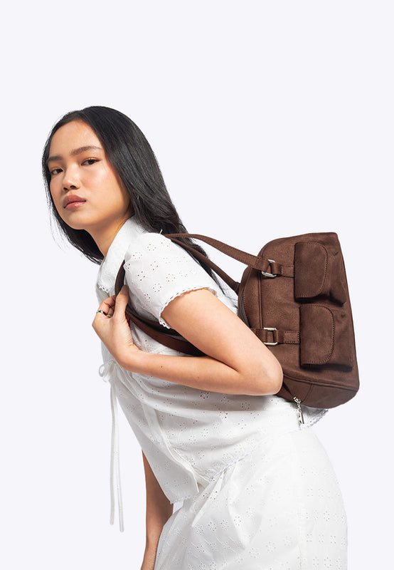 Dark Brown Shoulder Bag