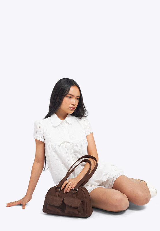 Dark Brown Shoulder Bag