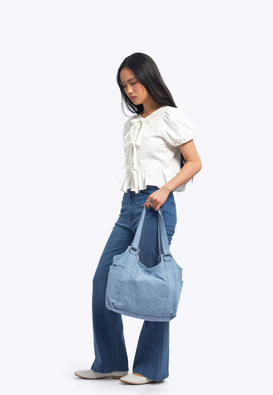 Shoulder Bag Lt Blue