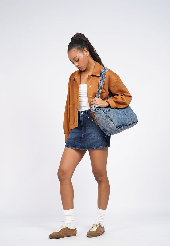 Denim Tote Bag