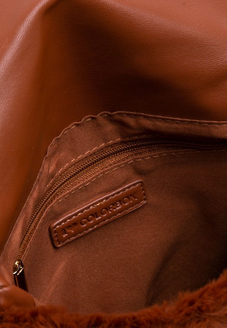 Tan Fur Sling Bag