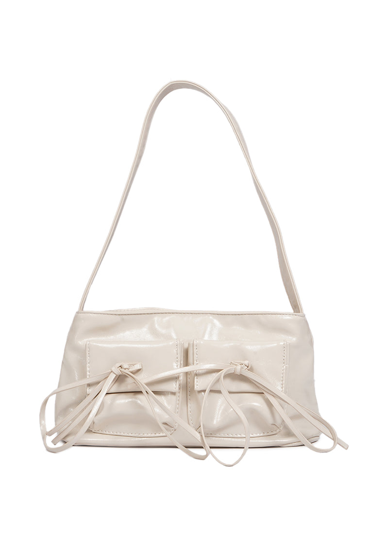 Cream Shoulder Bag