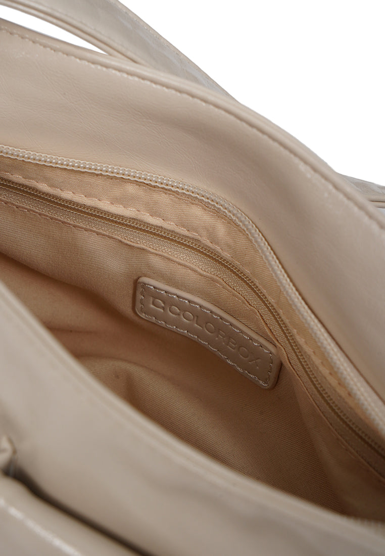 Cream Shoulder Bag