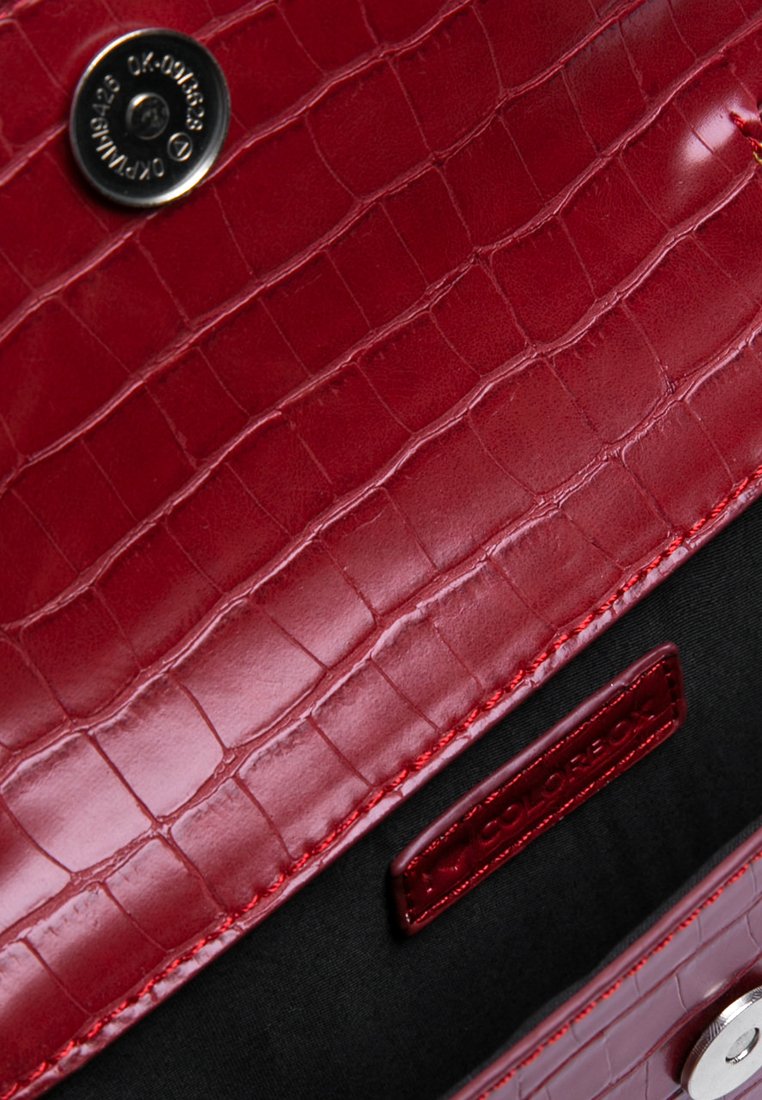 Maroon Chain Sling Bag