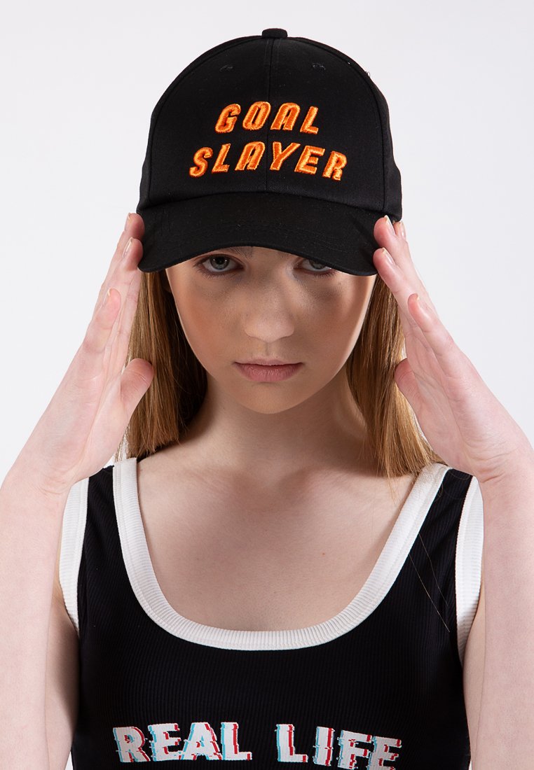 Embroidery black cap