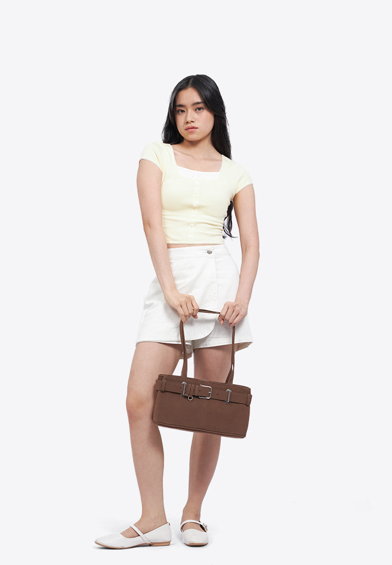 Brown Shoulder Bag