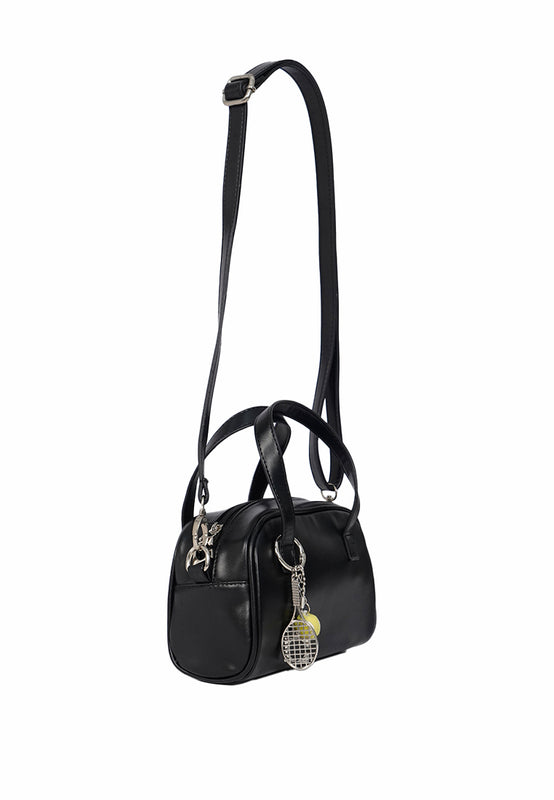 Black Mini Bag with Charm